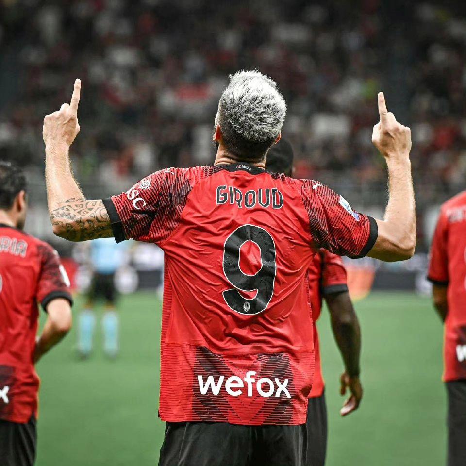 AC米兰意甲击败都灵吉鲁头球建功